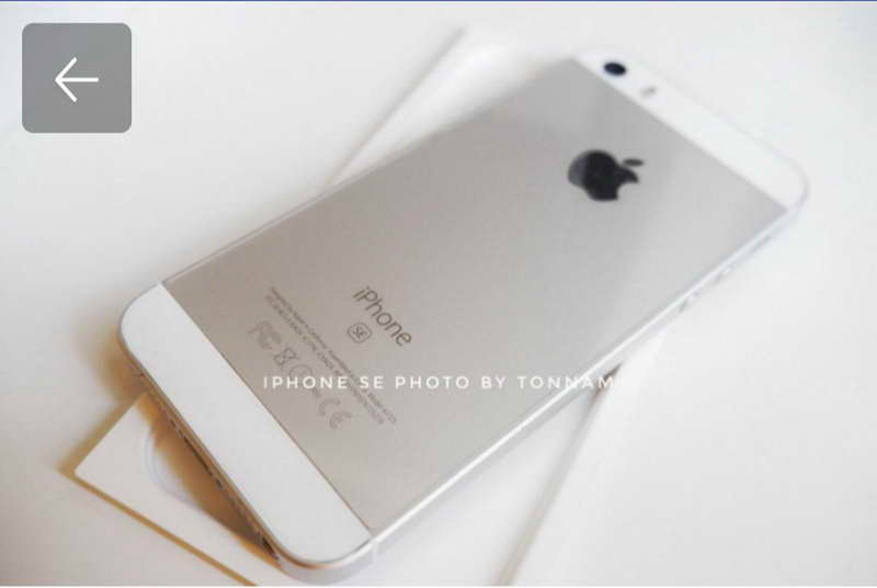 iphone se 64GB อุปกรณ์ครบชุดพร้อมกล่องเดิมๆ
