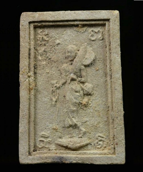 พระสมเด็จหลังพระสีวลี พิมพ์ใหญ่ เอวเล็ก พร้อมบัตรรับรอง หลวงพ่อกวย วัดโฆษิตาราม ปี15...เคาะเดียวแดง.