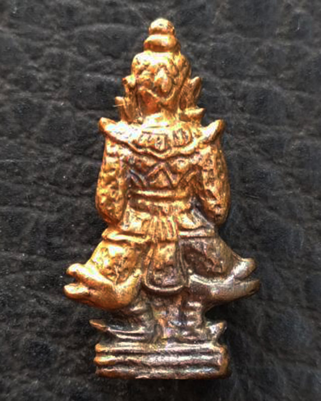 หายาก !! ท้าวเวสสุวรรณรุ่นแรก หลวงปู่คำบุ คุตตจิตโต วัดกุดชมพู เนื้อทองทิพย์ โค้ดกรรมการ