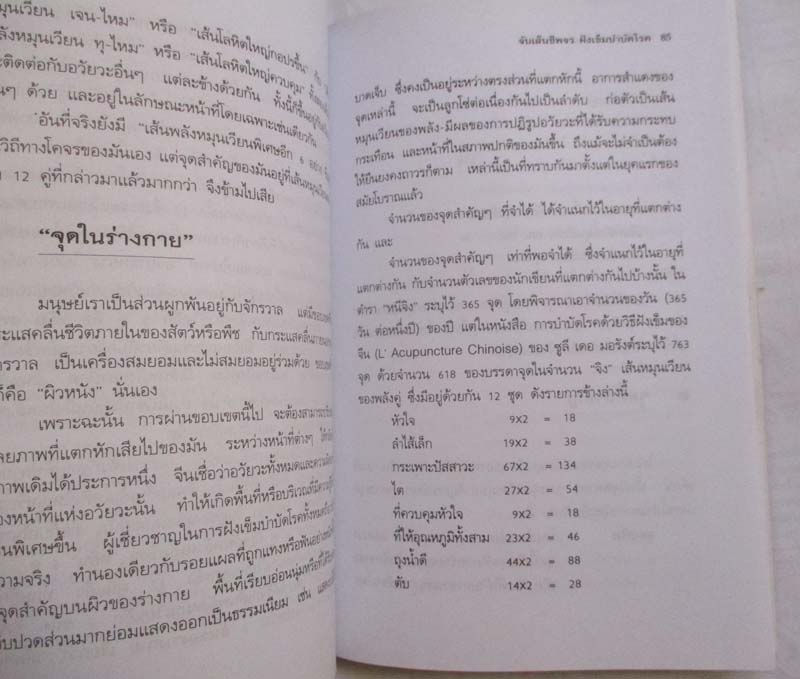 หนังสือ จับเส้นชีพจรฝังเข็มบำบัดโรค