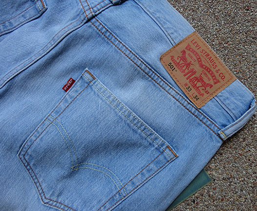 ยีนส์ LEVI'S ลีวายส์ LEVI STRAUSS & CO. 501 W33 L34 สวยมากครับ