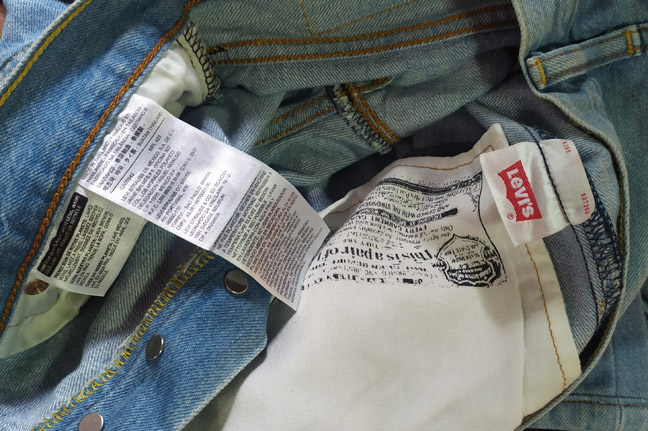 ยีนส์ LEVI'S ลีวายส์ LEVI STRAUSS & CO. 501 W33 L34 สวยมากครับ