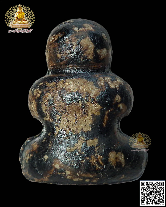 พระปิดตาเนื้อผงคลุกรัก หลวงปู่ทิม วัดพระขาว อยุธยา ที่ระลึกครบรอบ ๘๔ ปี พ.ศ.๒๕๔๐ กล่องเดิม