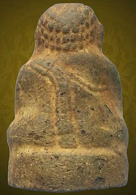 *พิมพ์พระสังกัจจายน์ลอยองค์ เนื้อดินเผา หลวงพ่อกวย วัดโฆษิตาราม ชัยนาท*