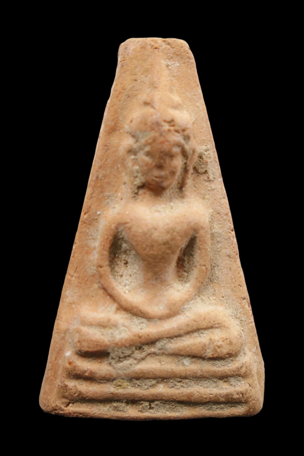 เคาะเดียว..พระอู่ทองออกศึกปี 2510 เนื้อดิน วัดพระธาตุ จ.สุพรรณบุรี แจกทหารจงอางศึก///ก378