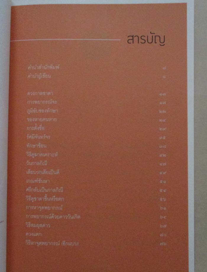 หนังสือตอบปัญหาโหร