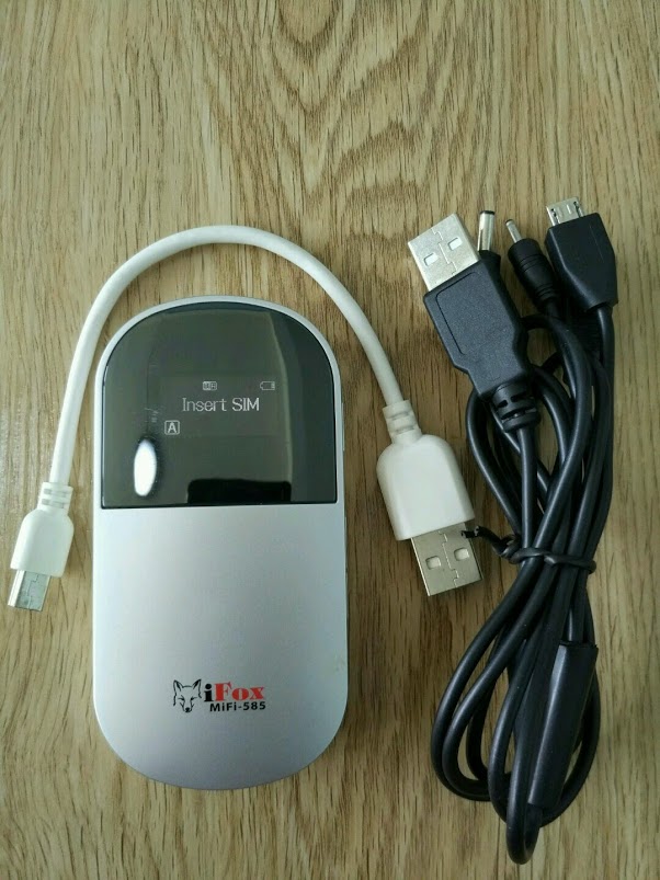 iFox Portable Wi-Fi Router รุ่น MiFi-585 เป็น Wireless Router แบบพกพา