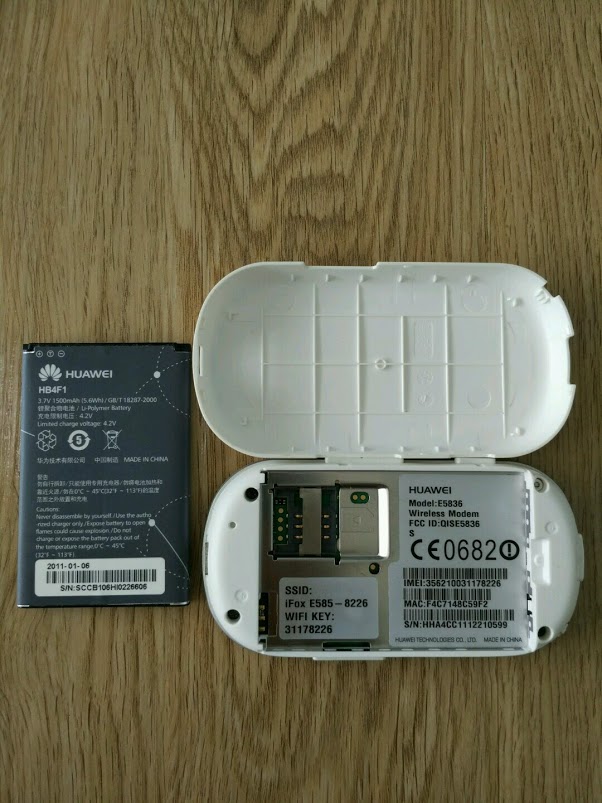 iFox Portable Wi-Fi Router รุ่น MiFi-585 เป็น Wireless Router แบบพกพา