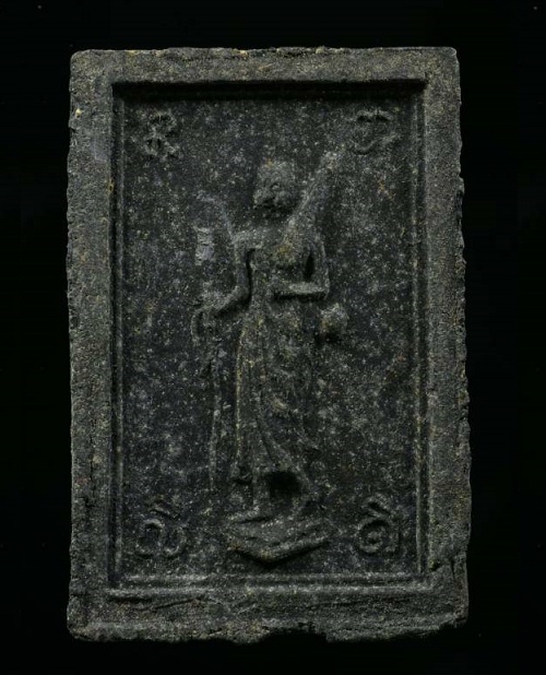 พระสมเด็จหลังพระสีวลี พิมพ์ใหญ่ เอวใหญ่ พร้อมบัตรรับรอง หลวงพ่อกวย วัดโฆษิตาราม ปี15...เคาะเดียวแดง.