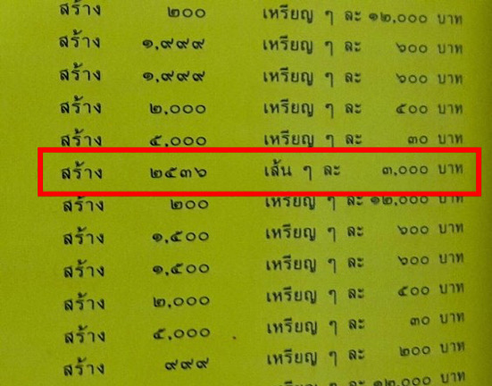 ประคำหยกเขียว หลวงพ่อเกษม ปี36 หยก108 เม็ด เซ็งลี้ฮ้อ
