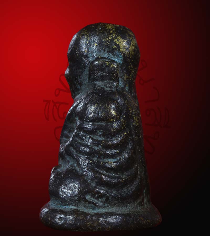 หล่อโบราณ หลวงพ่อเงิน วัดบางคลาน รุ่นปืนแตก พิมพ์นิยม