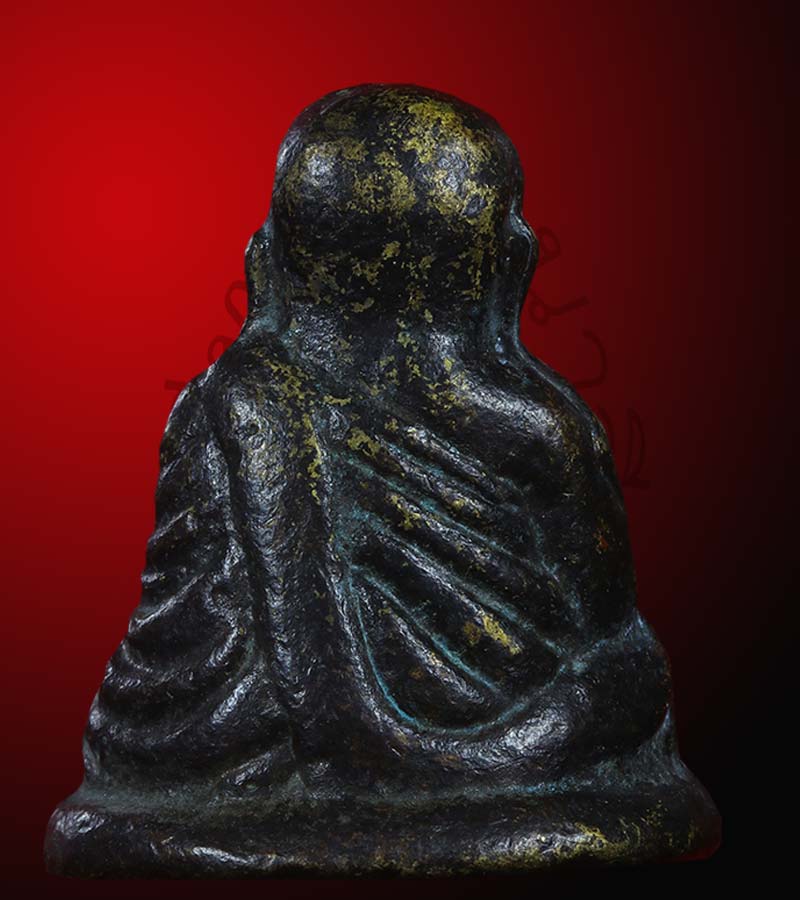 หล่อโบราณ หลวงพ่อเงิน วัดบางคลาน รุ่นปืนแตก พิมพ์นิยม