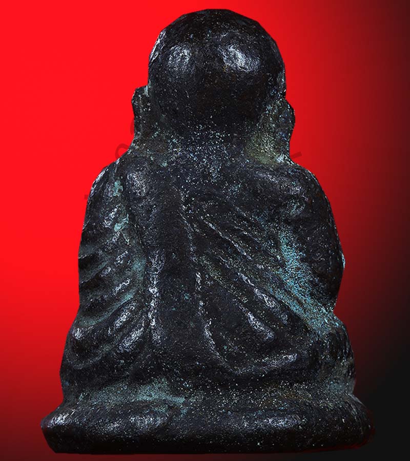 หล่อโบราณ หลวงพ่อเงิน วัดบางคลาน รุ่นปืนแตก พิมพ์นิยม 2