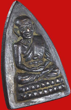 *เหรียญกลีบบัว หลวงปู่ทวด วัดช้างให้ รศ.๒๐๐ ปี๒๕๒๕ หน้าแก่ หูกาง รมดำ*