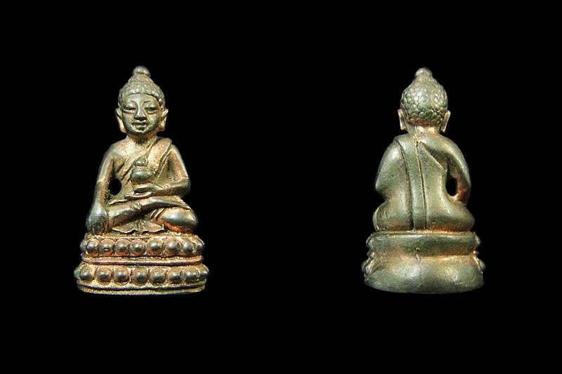 พระกริ่ง-พระชัยวัฒน์ พระธรรมปิฎก 60 ปี วัดสุทัศน์ ปี 2534 เนื้อนวะโลหะเต็มสูตร กล่องเดิมจากวัด