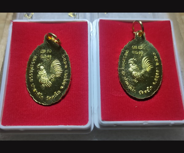 เหรียญหลวงพ่อรวย รุ่น รวย รวย เฮง เฮง วัดตะโกปี60 อยุธยา