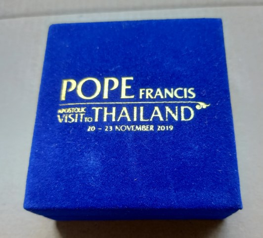 เข็มกลัด ประวัติศาสตร์ pope เยือนไทย 