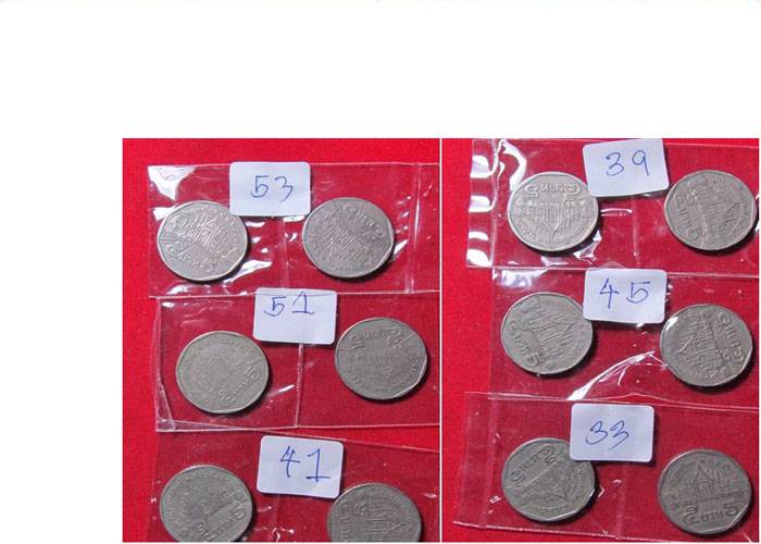 เหรียญกษาปณ์หมุนเวียนราคา5บาทรัชกาลที่9