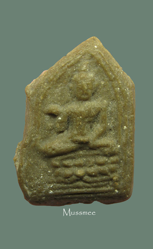 พระผงน้ำมัน กรุวัดดชนะสงคราม ปี 2491 พระสวยยยยยย (มีหน้ามีตา) ### เคาะเดียว ###