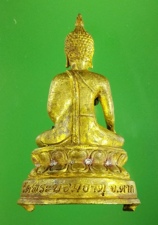 รูปหล่อโบราณหลวงพ่อทันใจ วัดพระบรมธาตุบ้านตาก จ.ตาก