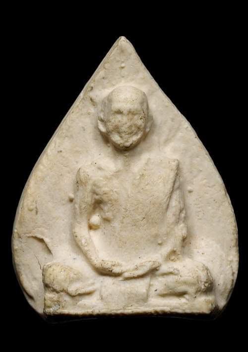 ถูกสุด สะดุดใจ...พระผงรูปเหมือนใบโพธิ์กันอุ เจ้าคุณนรฯ วัดเทพศิรินทร์ กทม. ปี 2513 เนื้อผง