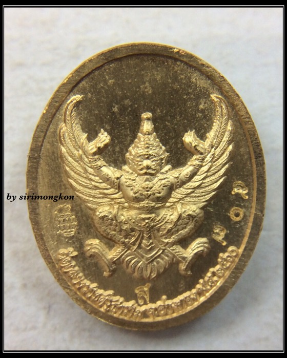 เหรียญเม็ดยา กรมหลวงชุมพรฯ หลังพญาครุฑ ปี60 เนื้อสัตตะโลหะ No.507