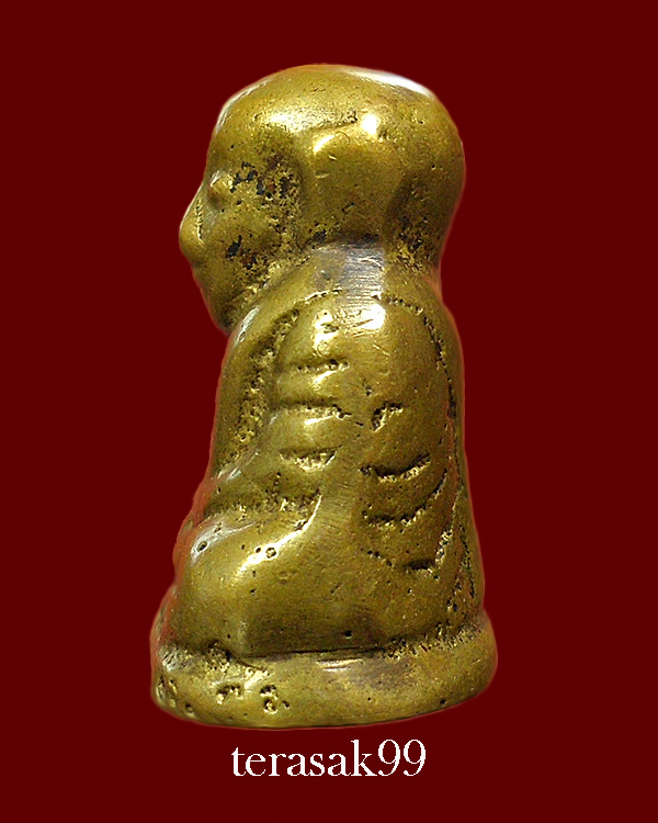 รูปหล่อหลวงพ่อเงิน อาจารย์แจ๊ะสร้าง พิมพ์เศียรบาตร ปี2472 สวยๆ(1)