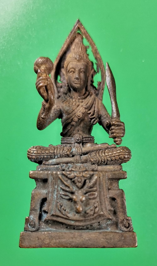 พระพฤหัสบดี จัดสร้างโดย สำนักงานส่งเสริมสวัสดิการ และสวัสดิภาพครู ปี 2557