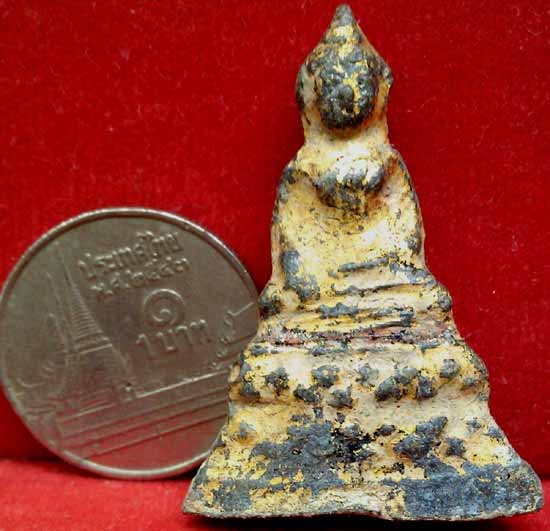 *พระรัตนโกสินทร์ องค์จิ๋ว รักดำ ทองเดิม ชาดแดง*