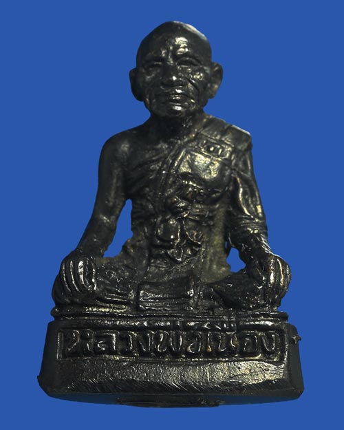 รูปหล่อหลวงพ่อเนื่อง วัดจุฬามณี จ.สมุทรสงคราม ปี 2527