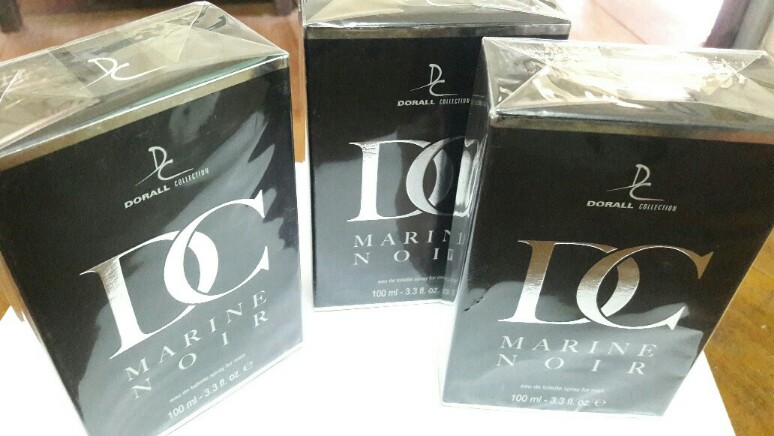 น้ำหอม DC marine noir ขนาด 100 ml.จัดมา 3 ขวดเต็มๆ นำเข้าถูกต้อง