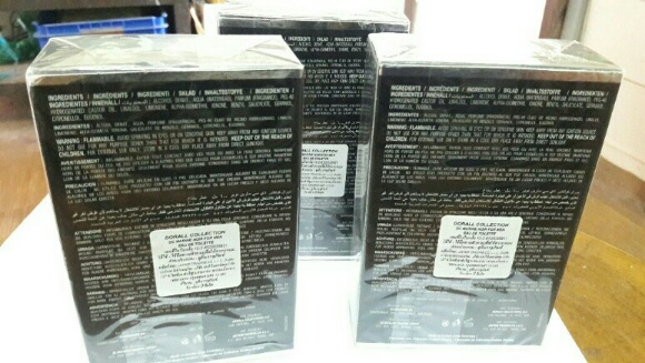 น้ำหอม DC marine noir ขนาด 100 ml.จัดมา 3 ขวดเต็มๆ นำเข้าถูกต้อง