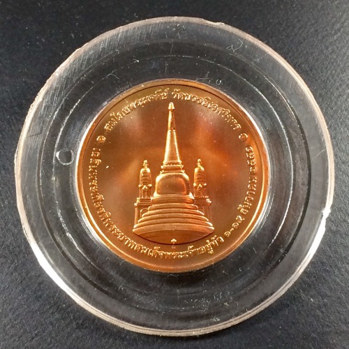 เหรียญทรงผนวช ปี2551 วัดบวรฯ สร้าง 80,000เหรียญ