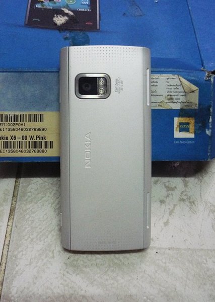 ขายโทรศัพท์ Nokia รุ่น X6 สภาพ 99% พร้อมกล่องเดิม