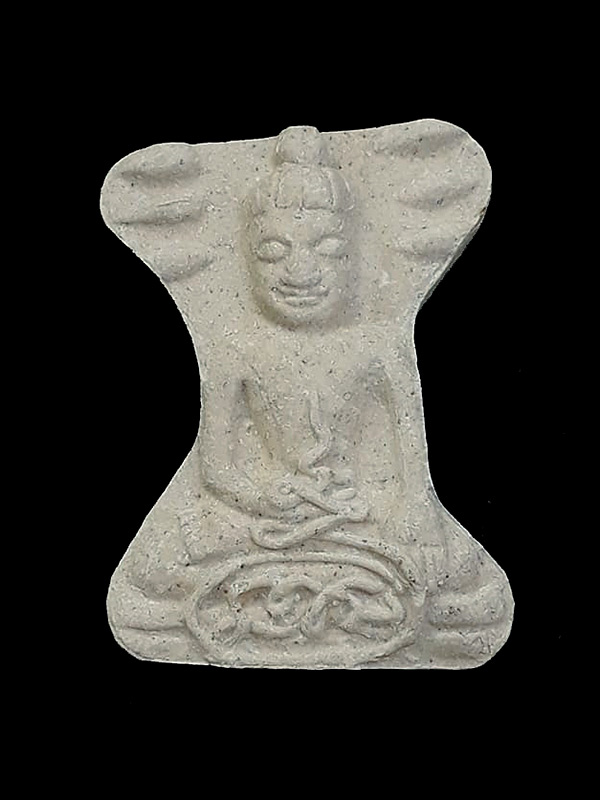 พระมเหศวร เนื้อผงพุทธคุณ หลวงปู่นาม วัดน้อยชมภู่ จ.สุพรรณบุรี ปี2553 