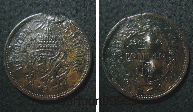 เหรียญ ร.๕ จ.ป.ร. ช่อชัยพฤกษ์ '' สิ้ก '' ออกน้อย หายากครับ เดิม เปิดเบาๆ ครับ แบ่งกันสะสมครับผม