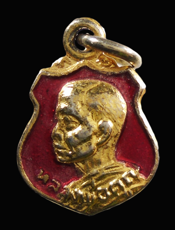 เคาะเดียว....เหรียญหลวงพ่อคูณหันข้าง ลงยาแดง///89