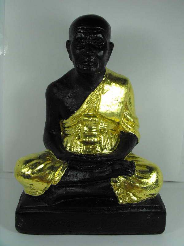 พระบูชาหลวงปู่ทวด วัดห้วยมงคล "รุ่นเสาร์๕ ปี2555"..หน้าตัก 5.9นิ้ว กรรมการ(ปิดทอง)