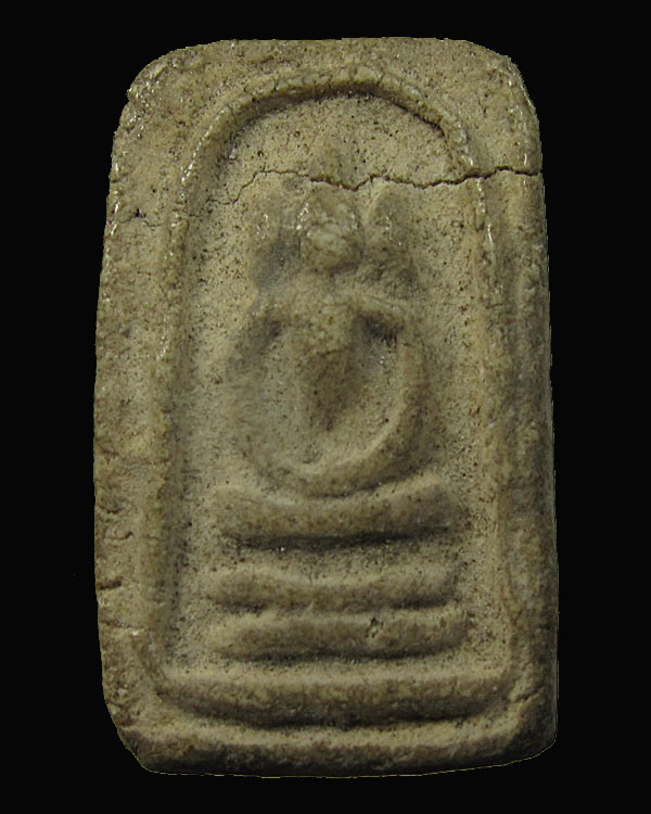 พระสมเด็จหลวงปู่นาค วัดระฆังฯ กทม. พิมพ์คะแนนหูบายศรี ฐาน 2 ชั้น ปี 2495 