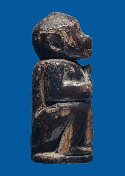  ลิงไม้แกะ หลวงพ่อดิ่ง วัดบางวัว จ.ฉะเชิงเทรา