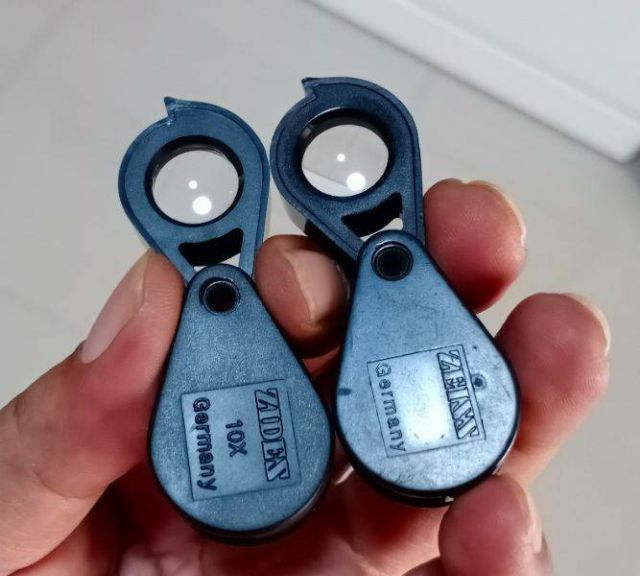 กล่องส่องพระ ZIDES 10X GERMANY สภาพดี เลนส์ APL (อะแพลนาติค-อโครมาติค) มีมาไม่กี่ต้วครับ เก่าเก็บ