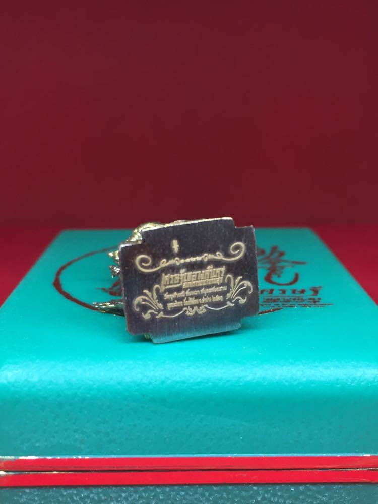 ท้าวเวสสุวรรณ "เศรษฐีเขลางค์นคร สมปรารถนาบรมสุข" เนื้อบรอนซ์อิตาลี วัดจุฬามณี