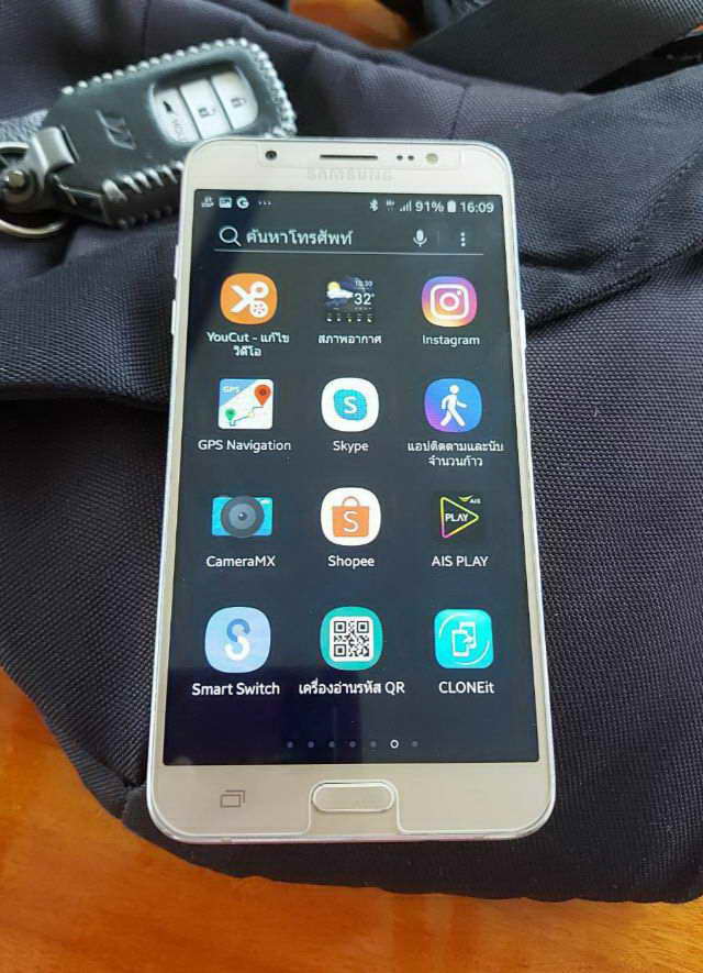 samsung galaxy j7 2016 อุปกรณ์ครบชุด