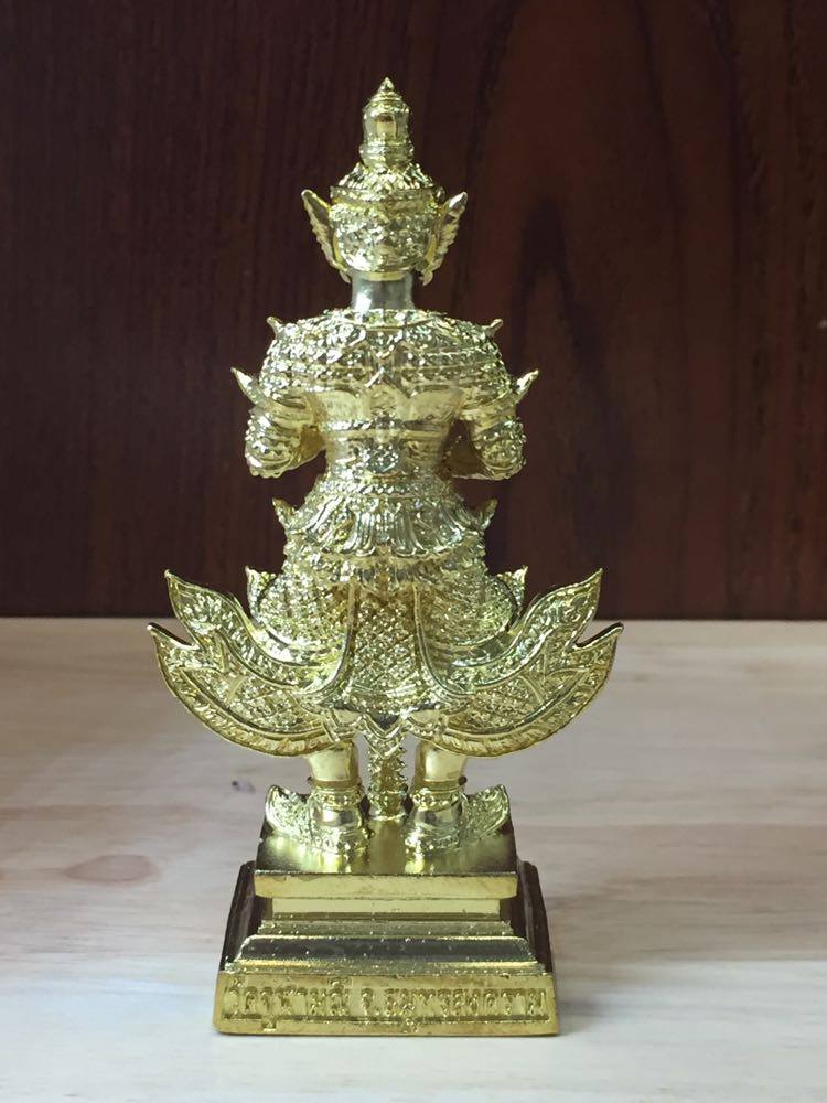 ท้าวเวสสุวรรณ ทราวดีศรีสุพรรณภูมิ สูง 4 นิ้ว พระอาจารย์อิฎฐ์ วัดจุฬามณี