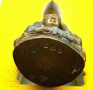 พระกริ่งมหามงคล100ปีดวงดี***เนื้อนวโลหะ*** หลวงปู่ครูบาดวงดี วัดบ้านฟ่อน เชียงใหม่ อายุ103ปี