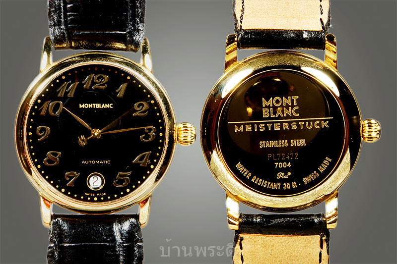 นาฬิกา Montblanc สภาพสวย อุปกรณ์ครบ ซื้อจากเซ็นทรัลชิดชม สนใจสอบถามได้ครับ