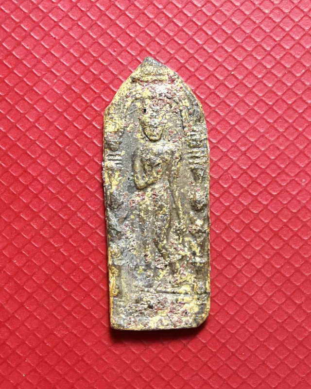 พระลีลาสองหน้าวัดเขาจอมคีรีนาคพรตหลวงปู่ศุขปลุกเสกปี2461