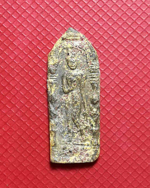 พระลีลาสองหน้าวัดเขาจอมคีรีนาคพรตหลวงปู่ศุขปลุกเสกปี2461
