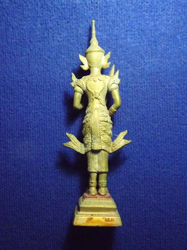 พระบูชา พระสยามเทวาธิราช วัดบางโพโอมาวาส กรุงเทพ  ปี 2526