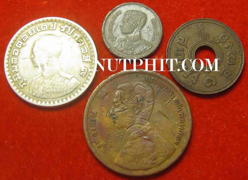 เหรียญ ร.๕ ร.ศ.๑๑๔+เหรียญ ร.๙ เนื้อดีบุก+ฯลฯ*185